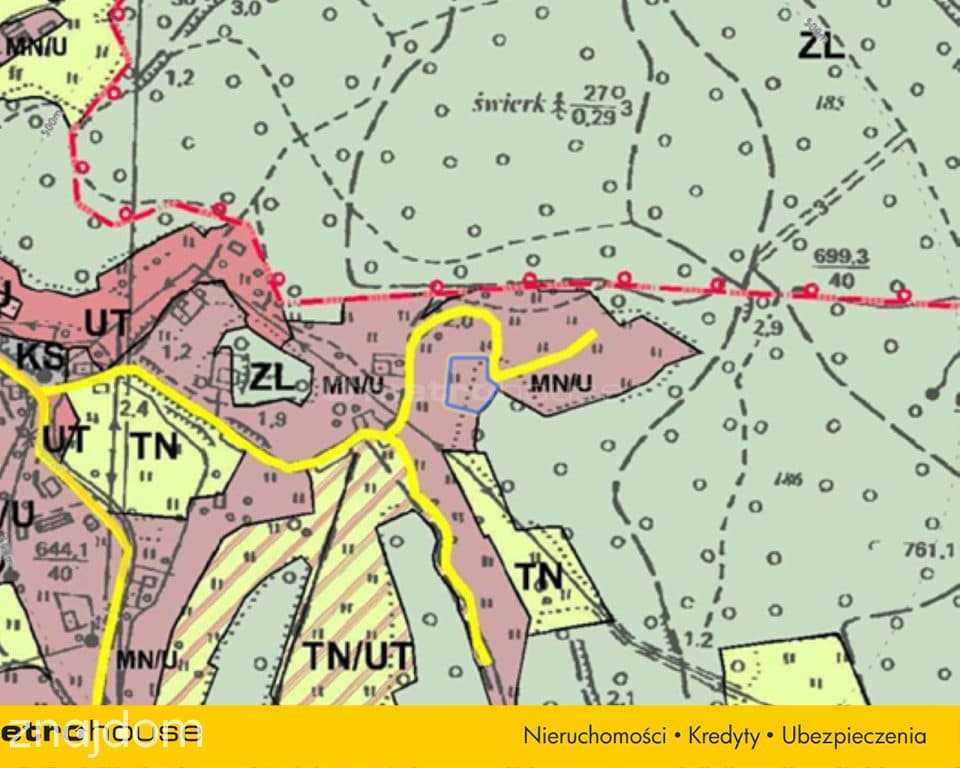 DZIAŁKA DUSZNIKI PODGÓRZE - 2000 m2 NA SPRZEDAŻ - zdjęcie 9