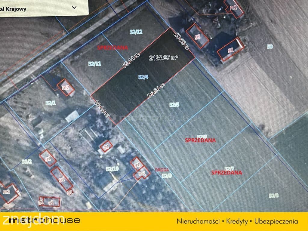 Działka budowlana 2141 m2w Lichawa-Parcela - zdjęcie 12