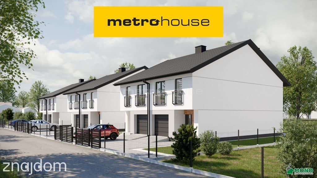 Nowoczesny bliźniak 135 m² z ogrodem w Serocku