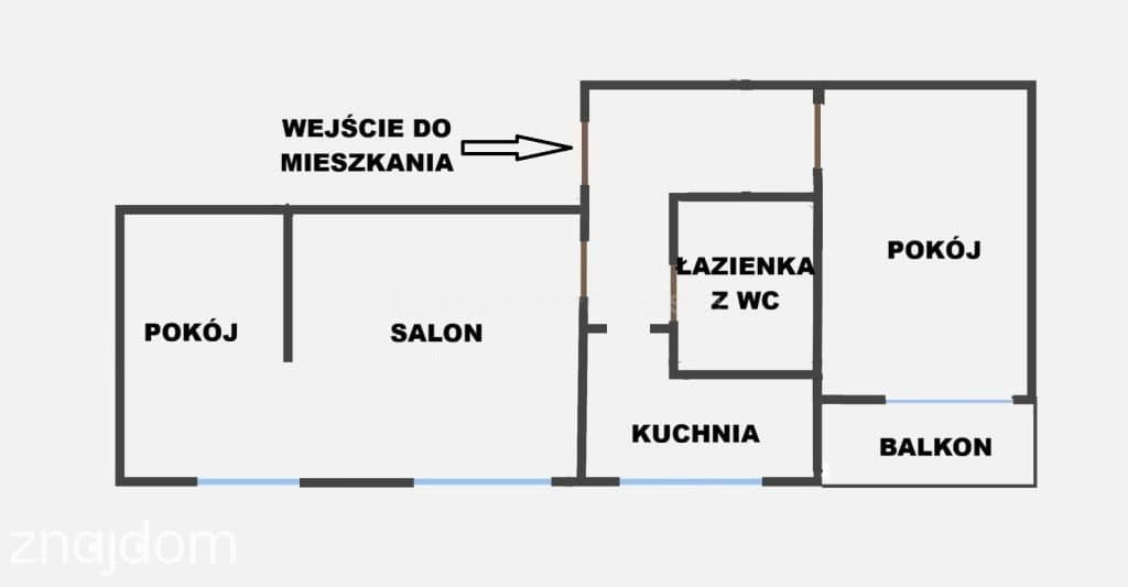 3 pokoje I Balkon I 1 piętro I Nowy Bytom - zdjęcie 2