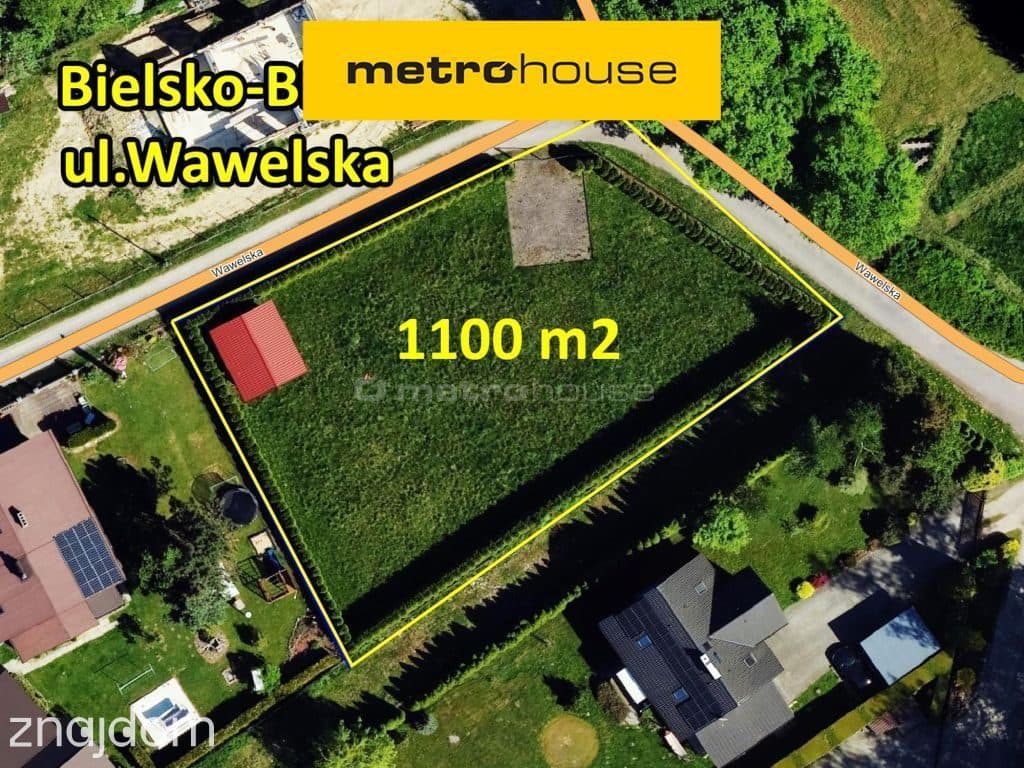 Działka bud. o pow.11 arów pod dom parterowy.