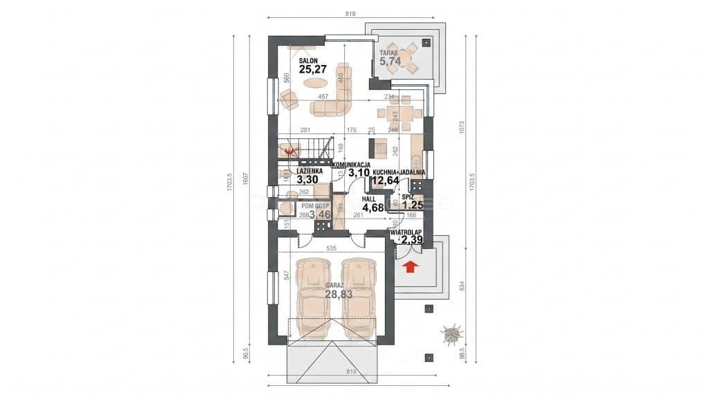 Jawornica koło Lublińca Dom 183 m² - zdjęcie 30