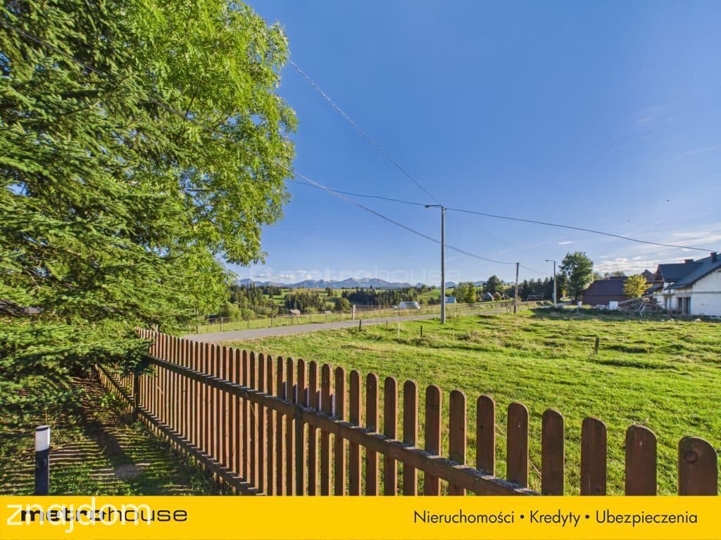 Inwestycja na Podhalu z piękną panoramą Tatr. - zdjęcie 11