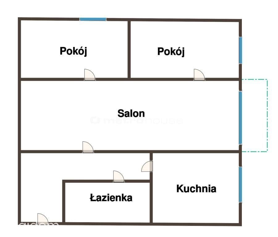 Na sprzedaż 3 pokojowe mieszkanie na Teofilowie - zdjęcie 2