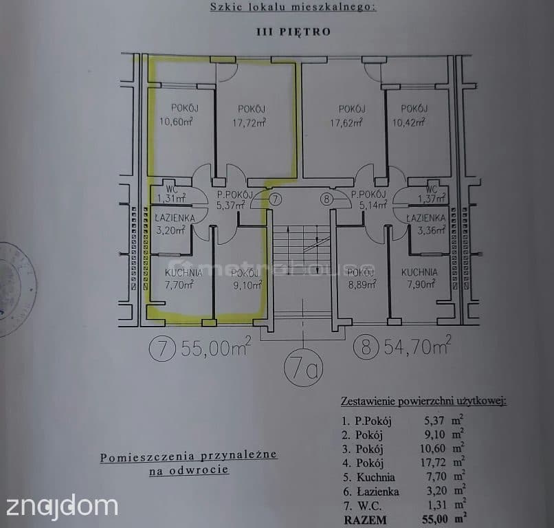 Mieszkanie 55m2/3p/balkon ul. Kruszcowa Bytom - zdjęcie 9