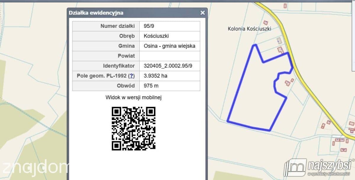 Działka, Nowogard