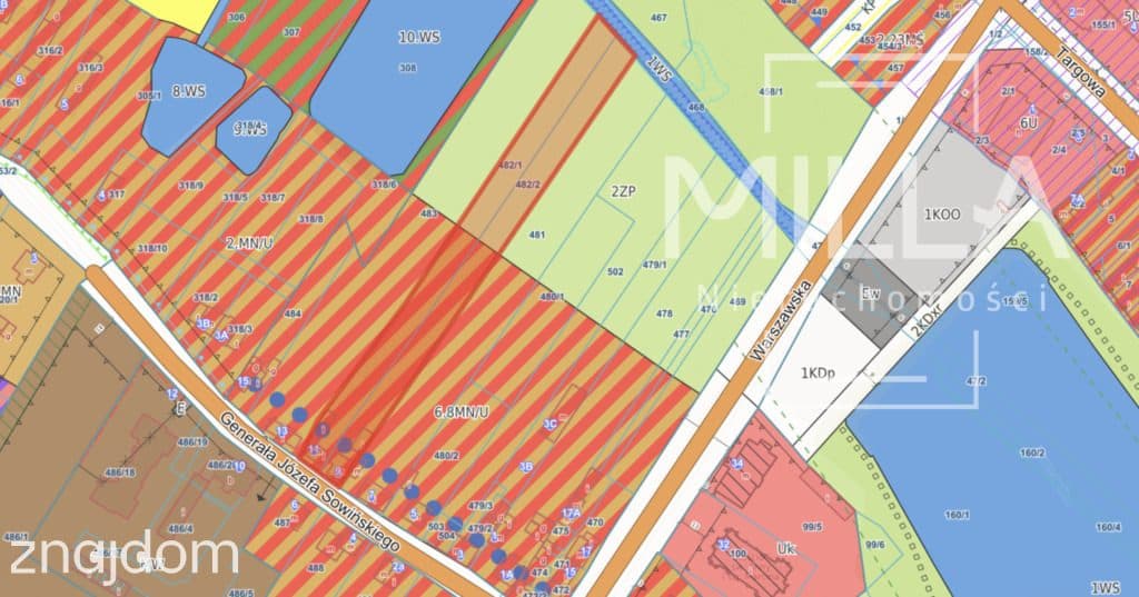 Działka inwestycyjna w Strykowie 5260 m2 - zdjęcie 14