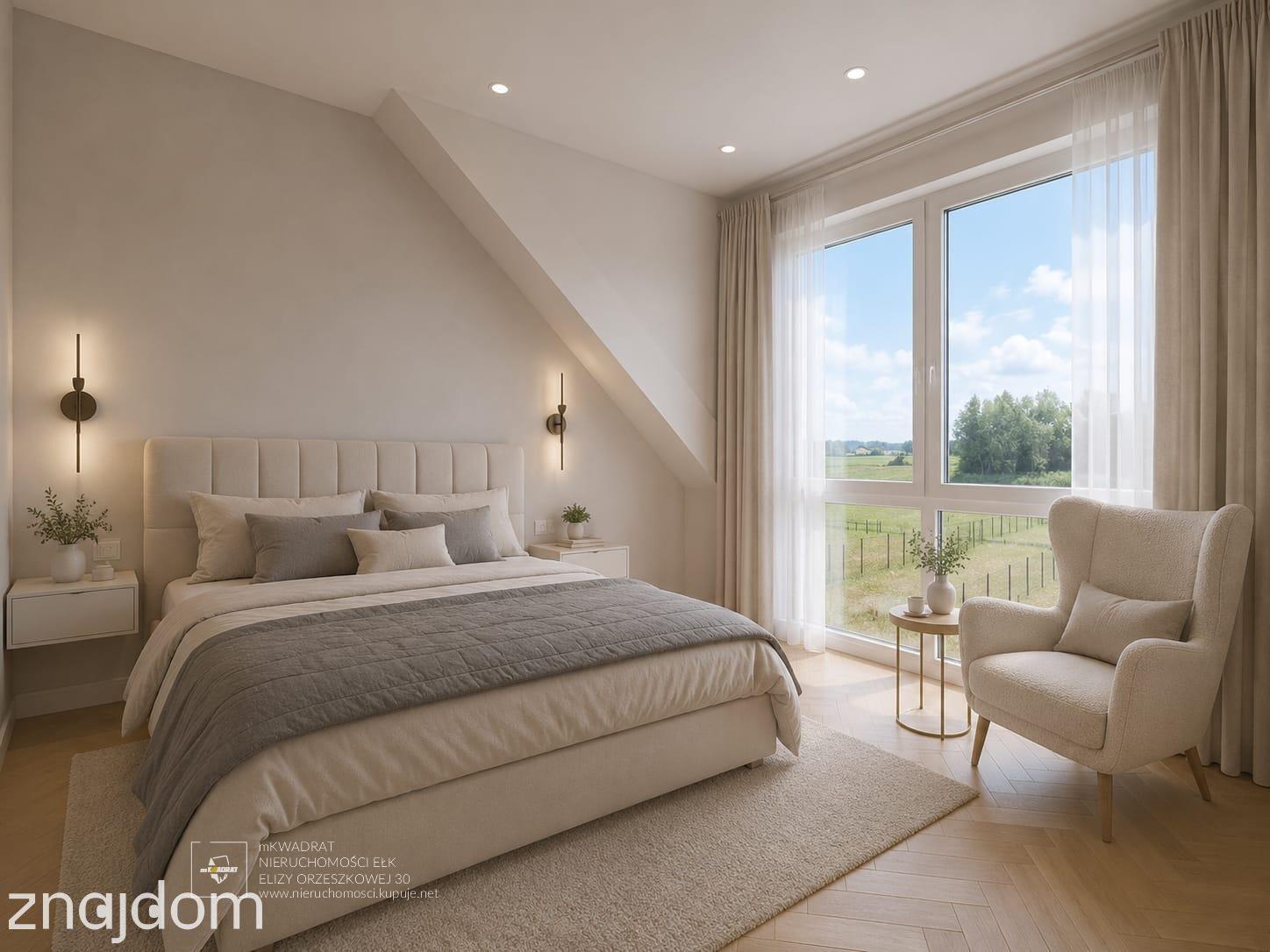 Dom na sprzedaż w Węgorzewie – 88,40 m², 4 pokoje, Osiedle Nad Stawem - zdjęcie 10