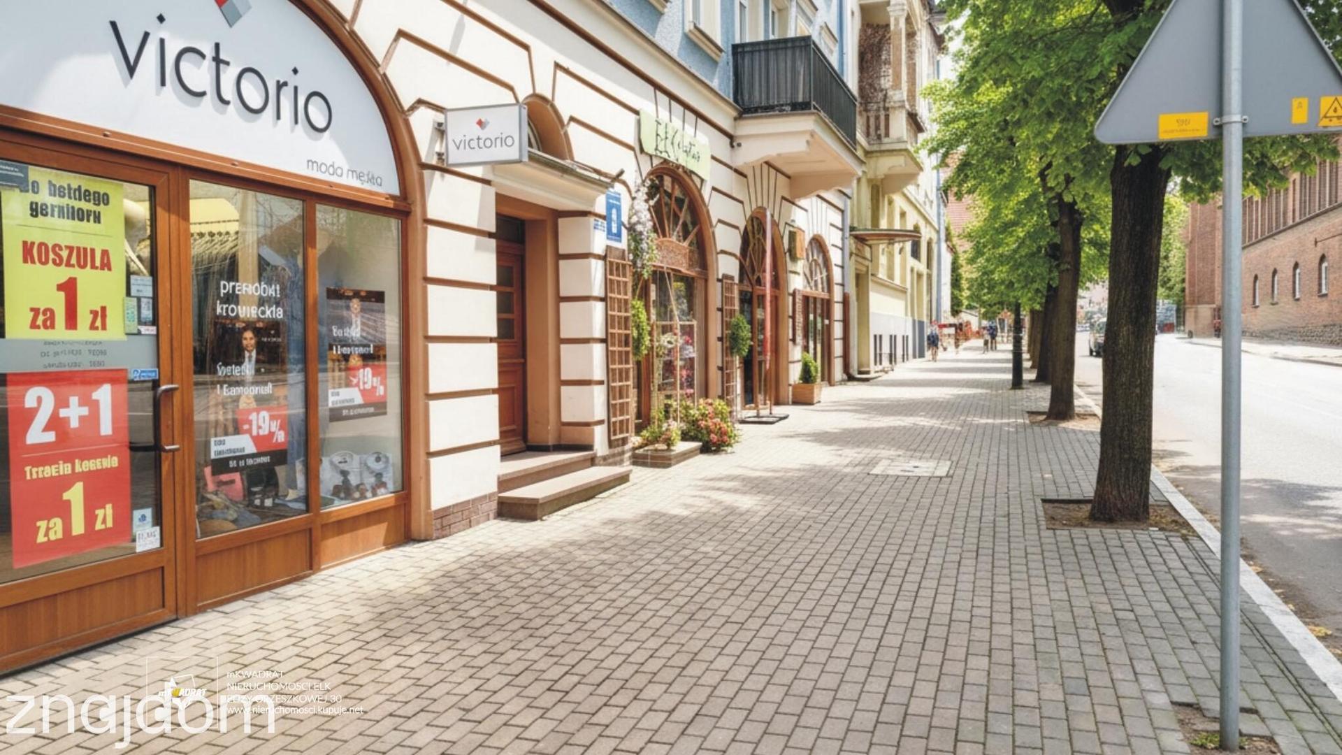 Nowa obniżona cena. Lokal na parterze w Ełku.