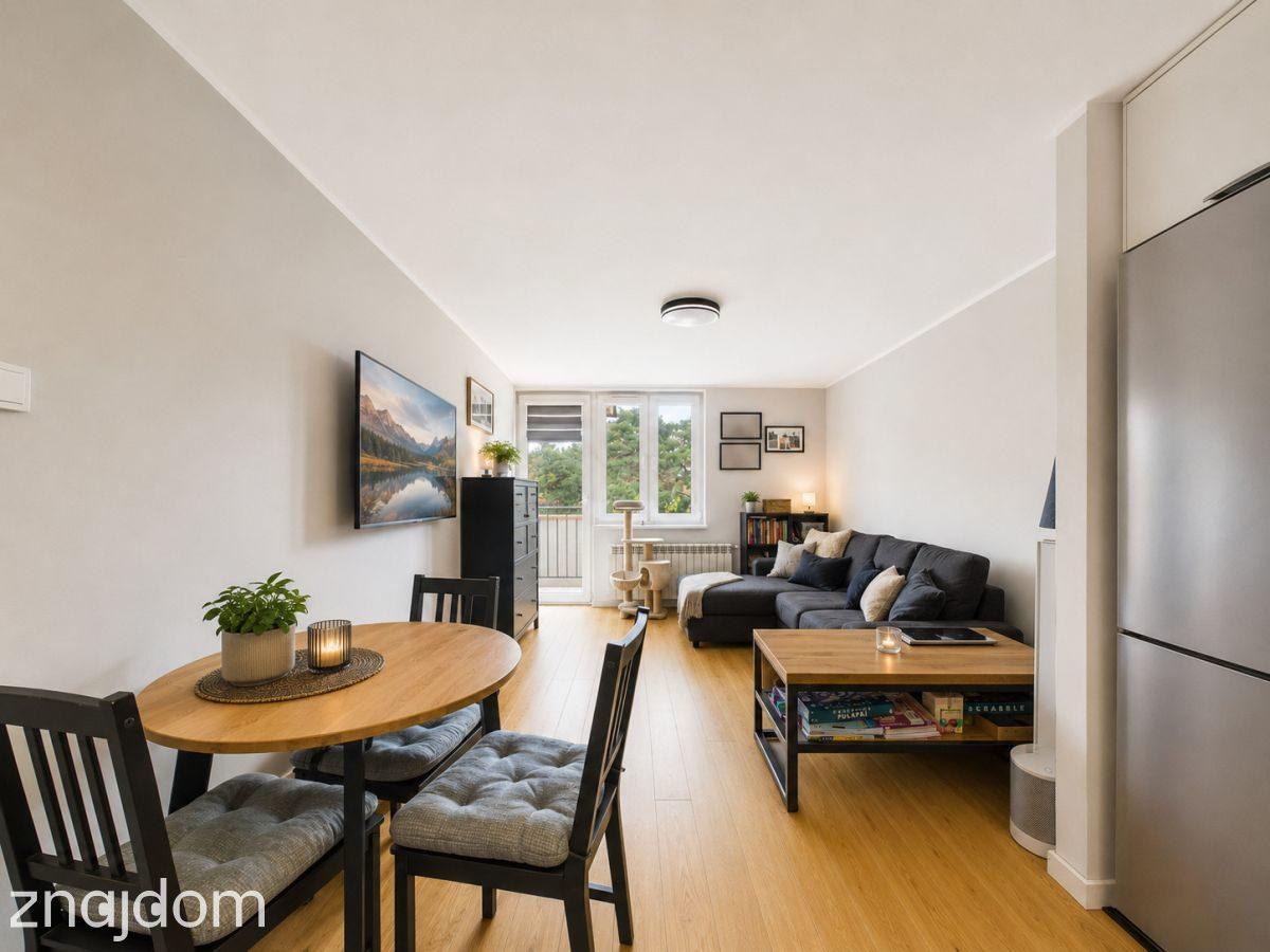 2 pokoje | 38 m² | balkon | widok na sosny