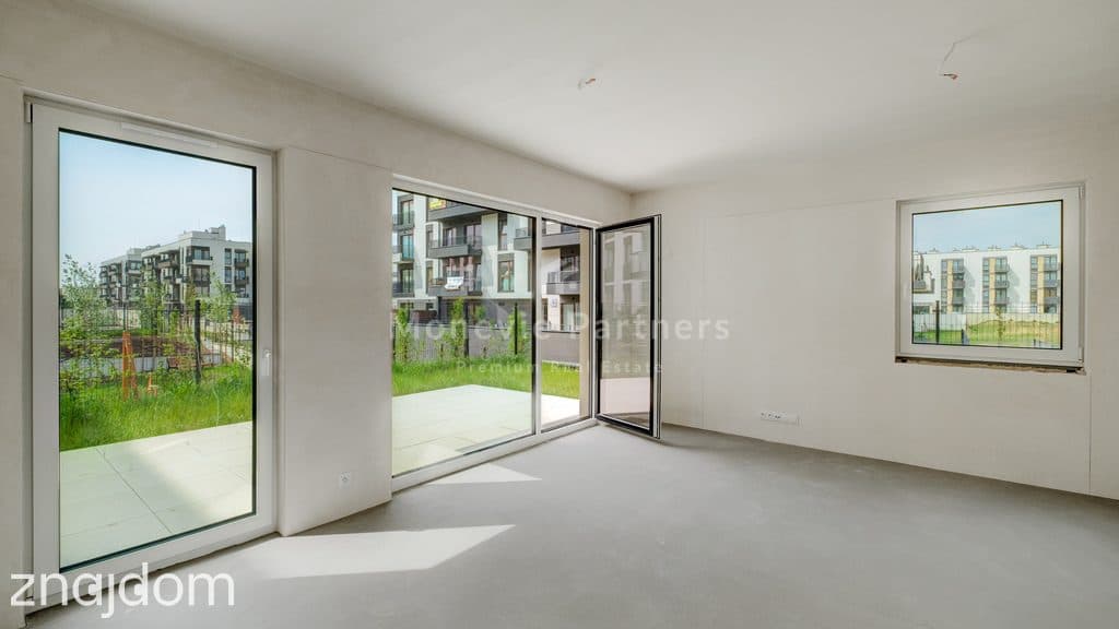 Apartament 2 pok. z dużym ogrodem, wysoki parter