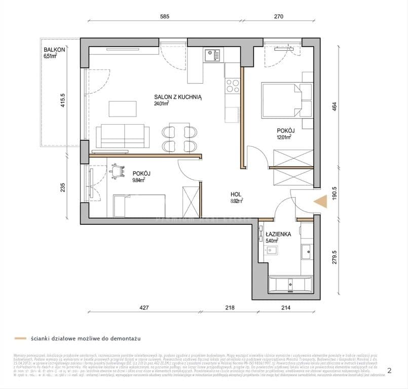 Wyjątkowy Apartament 3 pokoje,taras Piłsudskiego 6 - zdjęcie 10