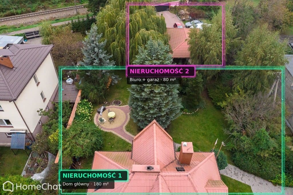 Dom z niezależnym biurem – dwie KW, Płock