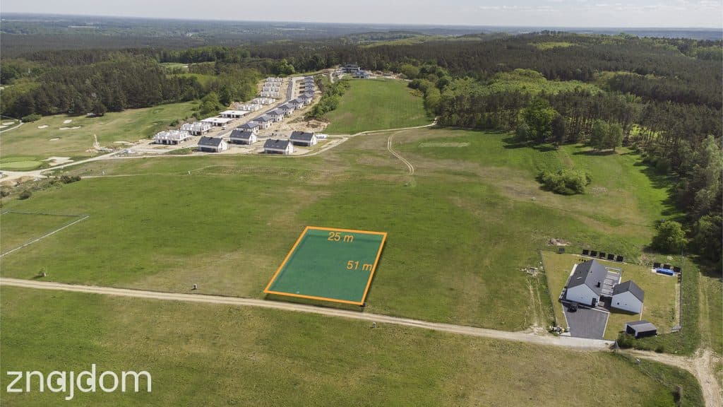 Przytok: 1275m2 pod dom. Media na działce - zdjęcie 3