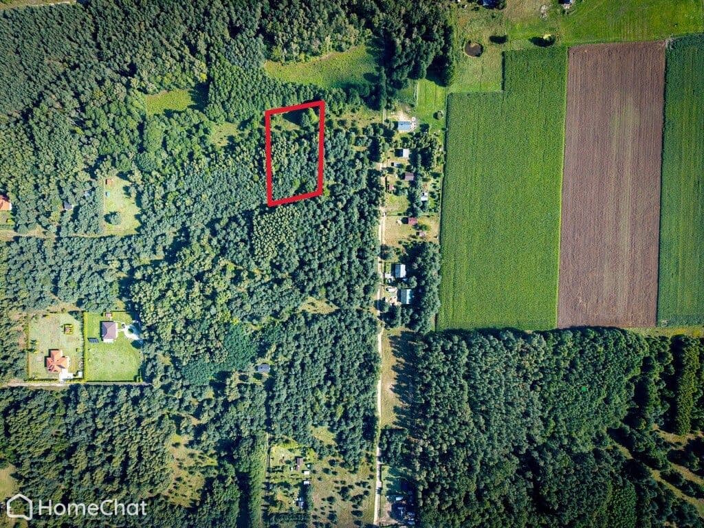 Działka 3960 m2 pod budowę domu z własnym lasem!