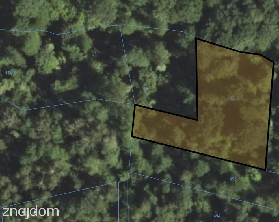 Broniszów - leśna  16 ar
