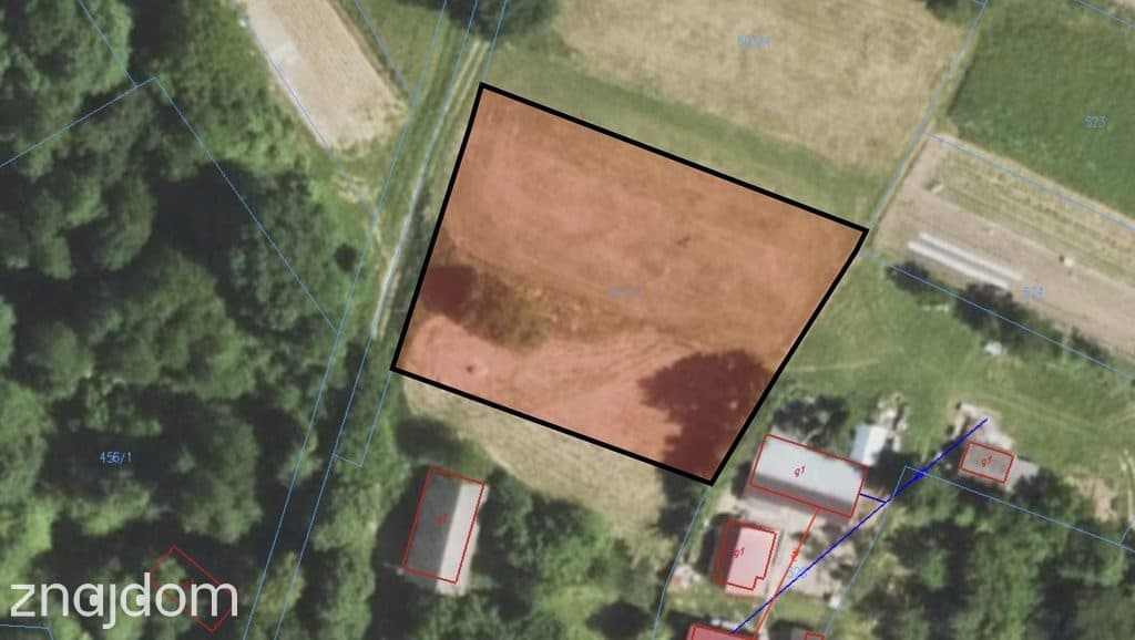 Broniszów - widokowa, budowlana 19,59 ar z WZ - zdjęcie 2