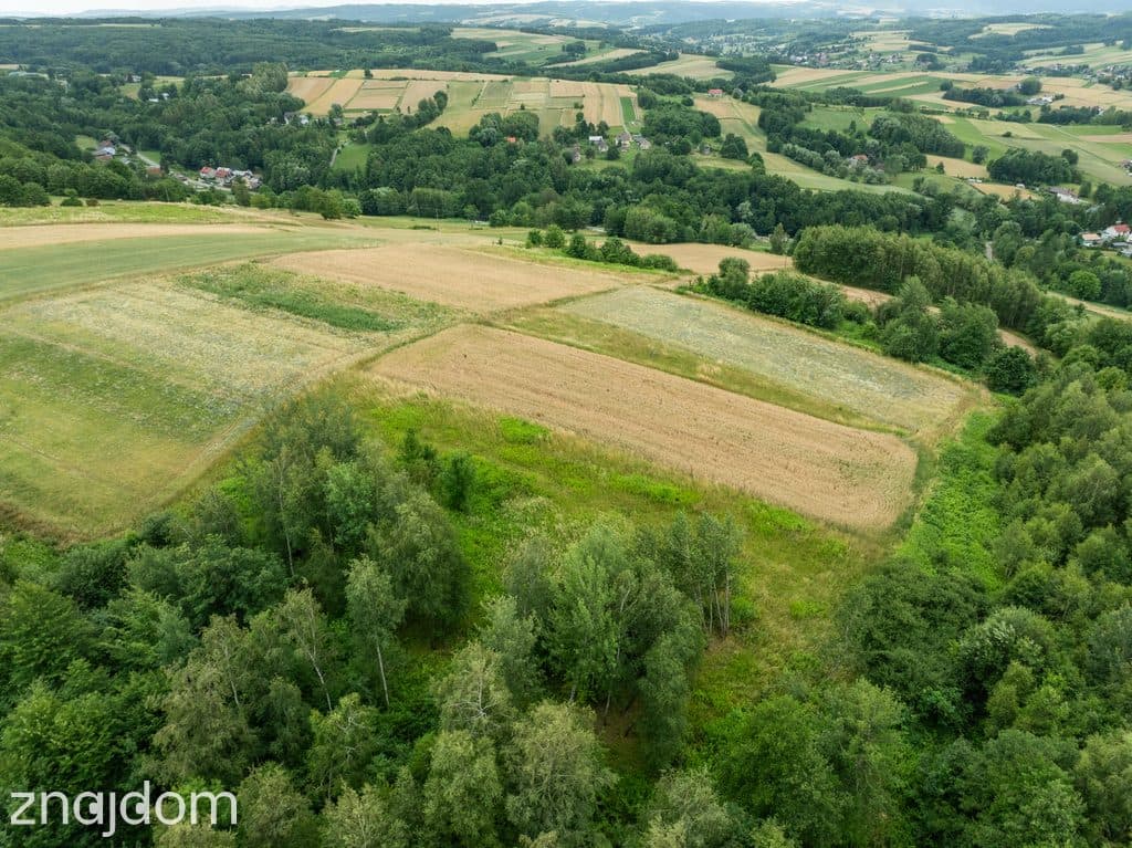 Broniszów - widokowa, budowlana 36,54 ar z WZ - zdjęcie 4