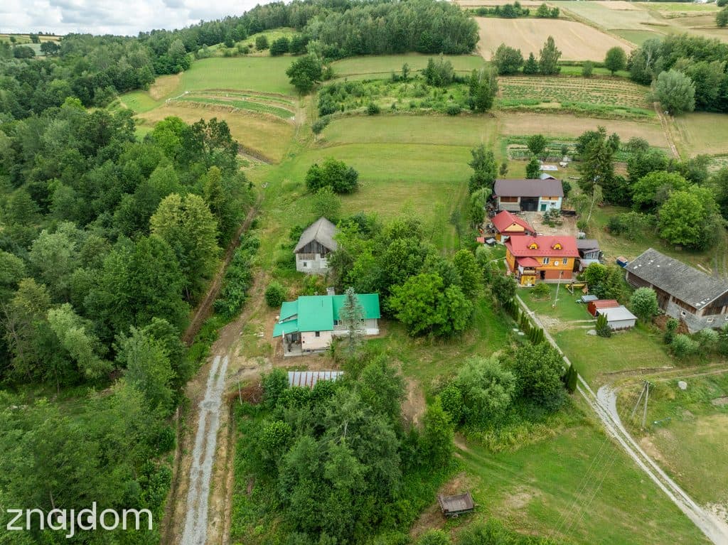 Broniszów - działka z domem i stodoła 34,85 ar WZ - zdjęcie 5