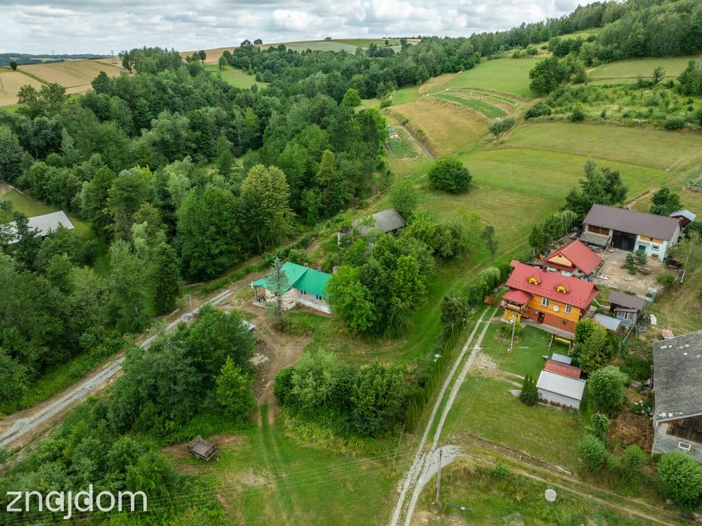 Broniszów - działka z domem i stodoła 34,85 ar WZ - zdjęcie 7