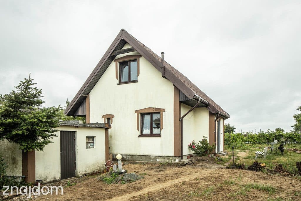 Dom, parter+poddasze, 63,32 m2, Kalino, gm. Rzgów