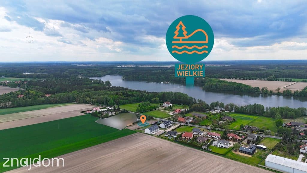 Działka 1745 m² blisko jeziora, wszystkie media, WZ - Jeziory Wielkie - zdjęcie 4