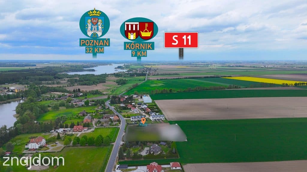 Działka 1745 m² blisko jeziora, wszystkie media, WZ - Jeziory Wielkie - zdjęcie 6