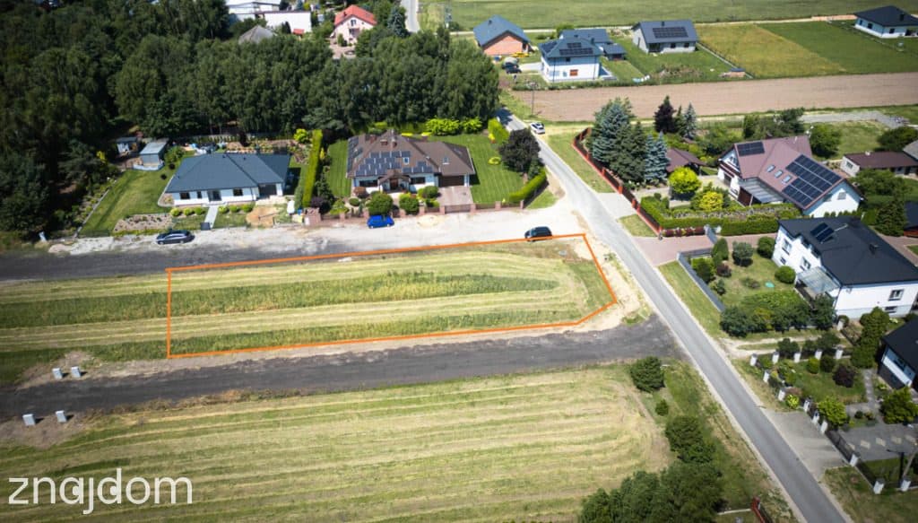 Działka budowlana przy drodze asfaltowej | 1184 m² - zdjęcie 2