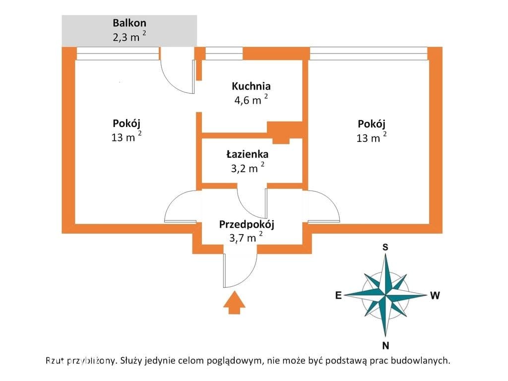 Twoje pierwsze M - 2 pokoje urządź po swojemu - zdjęcie 2