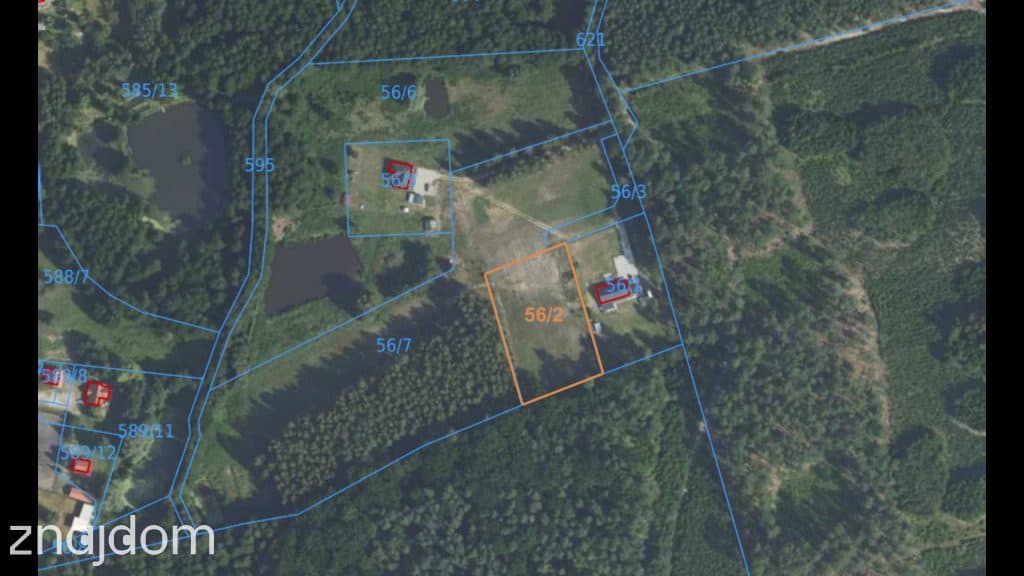 Działka przy lesie 4000 m² z warunkami zabudowy – Biały Bór