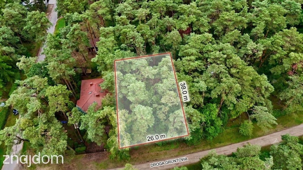 Działka budowlana 961 m2, uzbrojona, plan miejsc. - zdjęcie 3