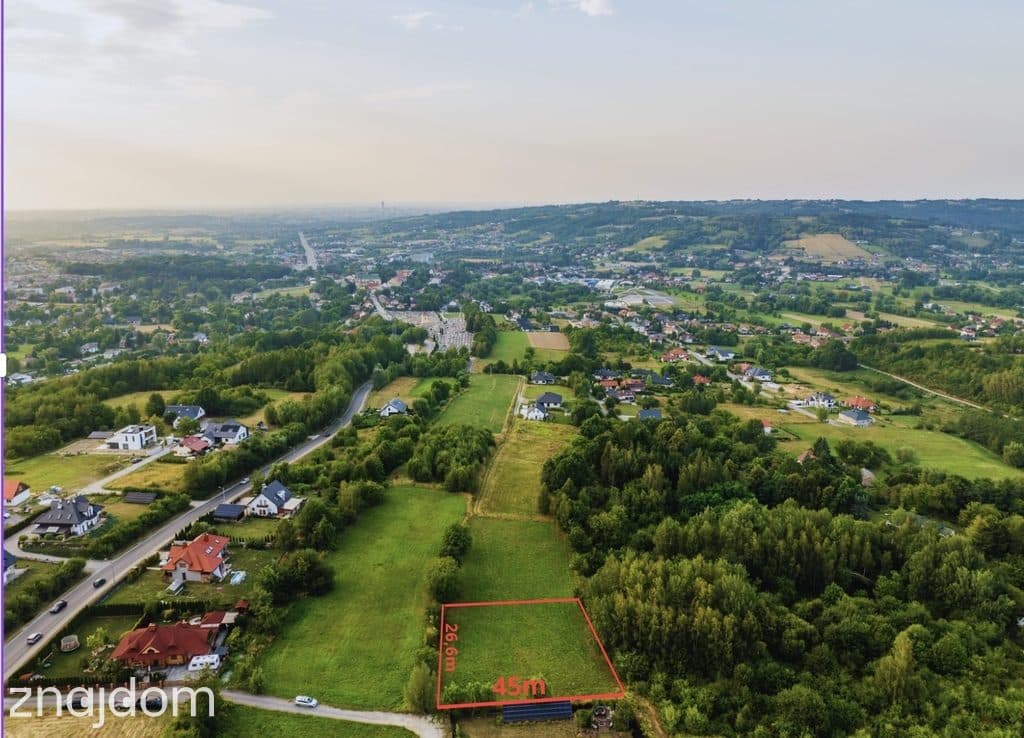 Widokowa działka Tyczyn - 1200m
