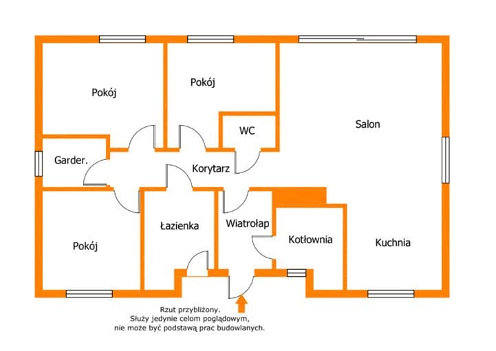 Dom parterowy przy lesie i jeziorze z dużą działką - zdjęcie 6