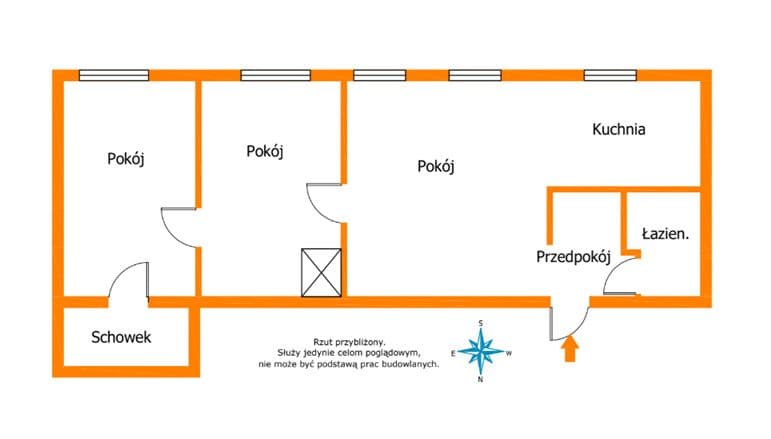 74m² na Śląskiej za 299 tys. zł!!! - zdjęcie 2