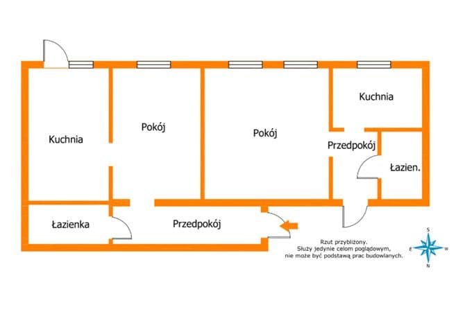 Unikat! 65m² z wyjściem na OGRÓD! Okazja! - zdjęcie 4