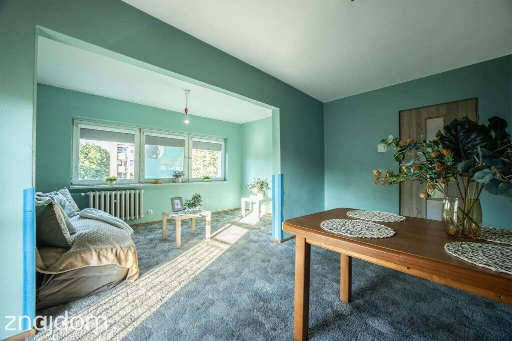3 pokoje na 45,9 m² i okna na 3 strony świata - zdjęcie 2