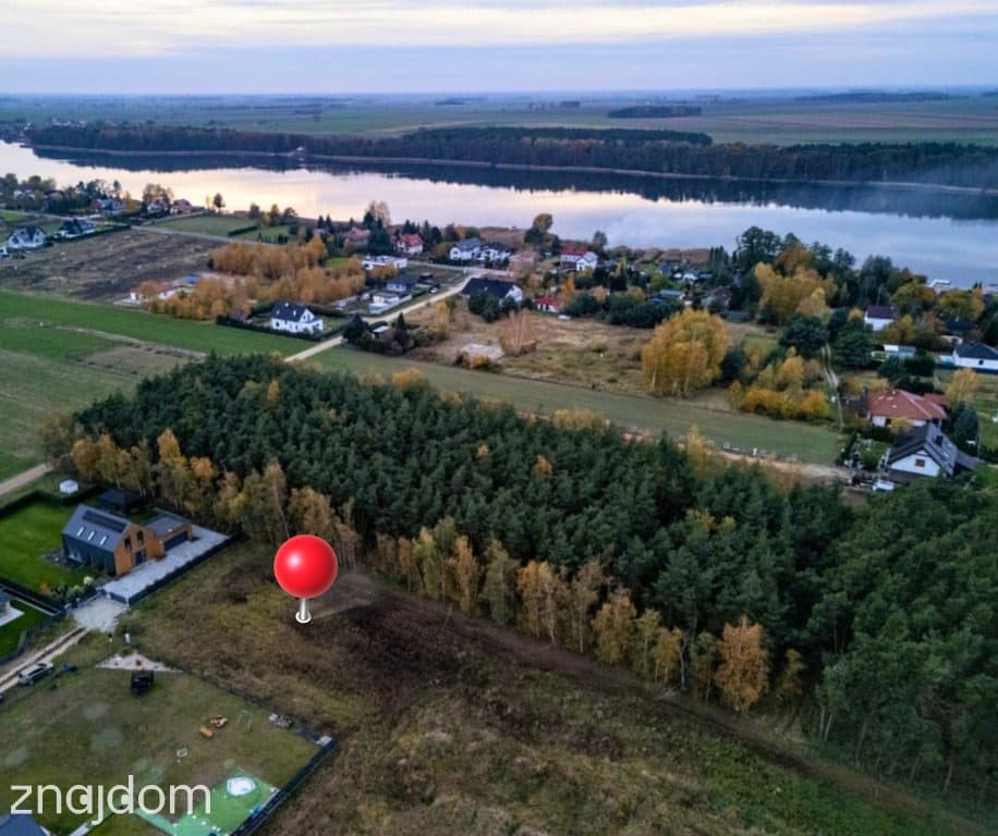 Widokowa działka 1298m² Sapowice MPZP media