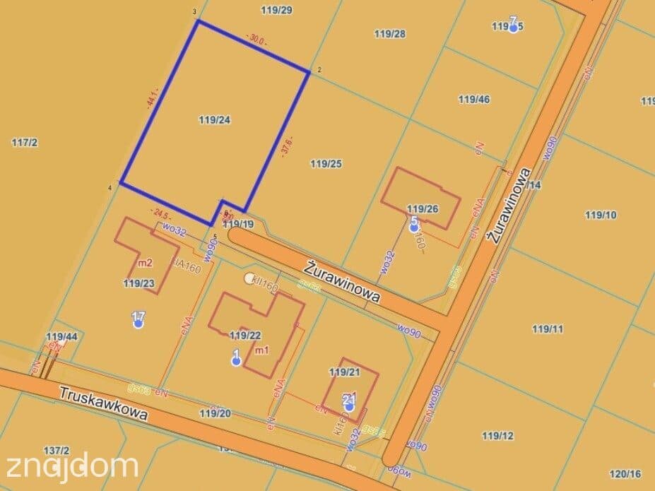 Widokowa działka 1298m² Sapowice MPZP media - zdjęcie 5