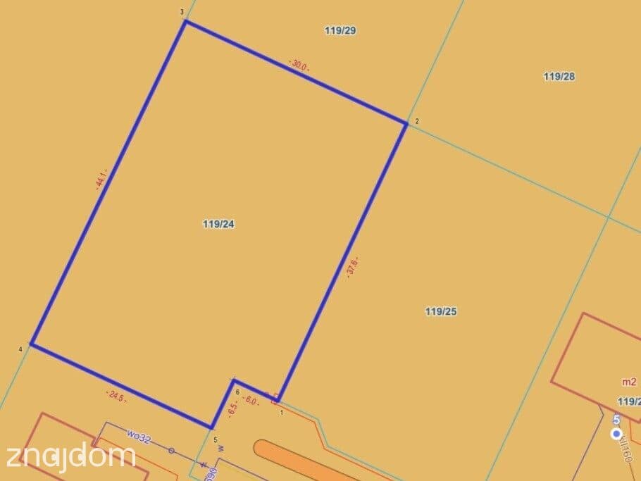 Widokowa działka 1298m² Sapowice MPZP media - zdjęcie 3