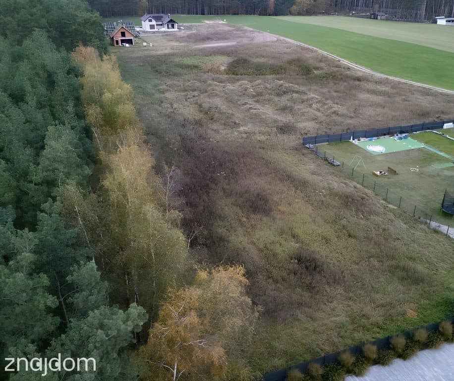 Widokowa działka 1298m² Sapowice MPZP media - zdjęcie 4