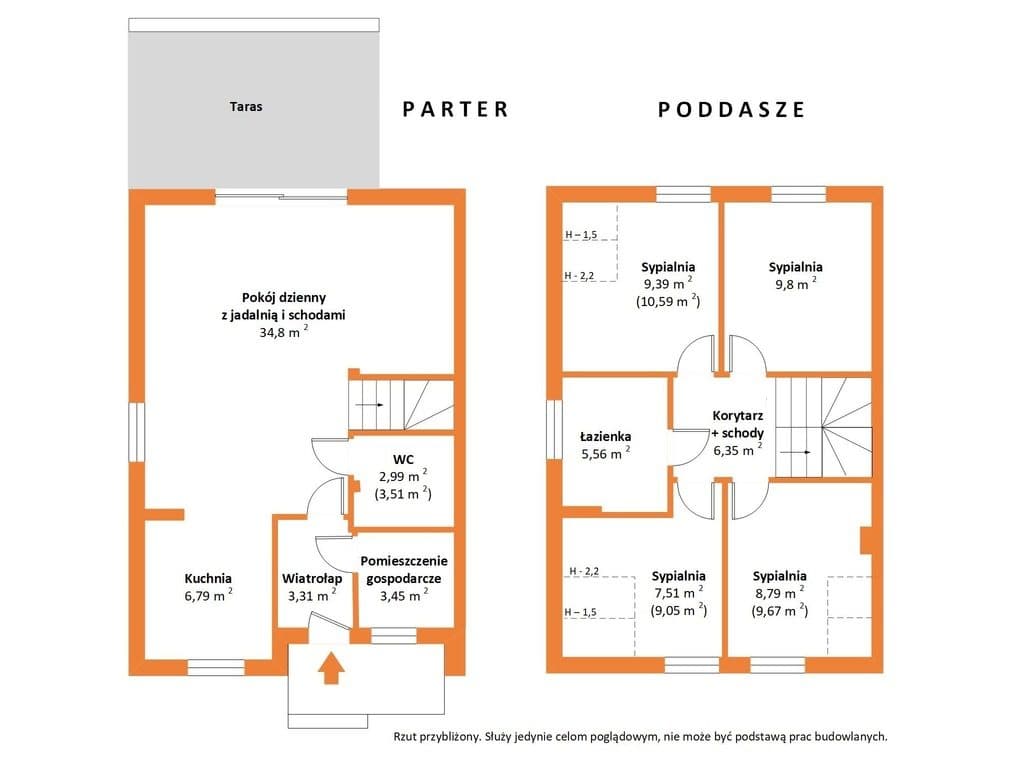 Dom z szybkim dojazdem do Poznania - 102,88 m² Czerlejno - zdjęcie 8