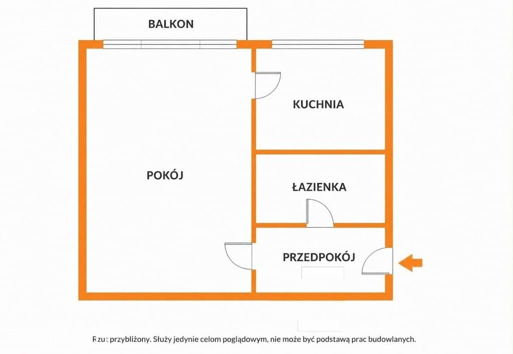M-2 z balkonem – gotowe na wielką metamorfozę - zdjęcie 2