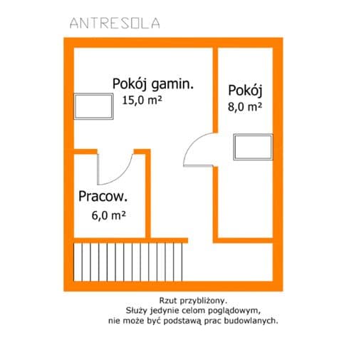 Dwupoziomowe mieszkanie z antresolą i balkonem - zdjęcie 20