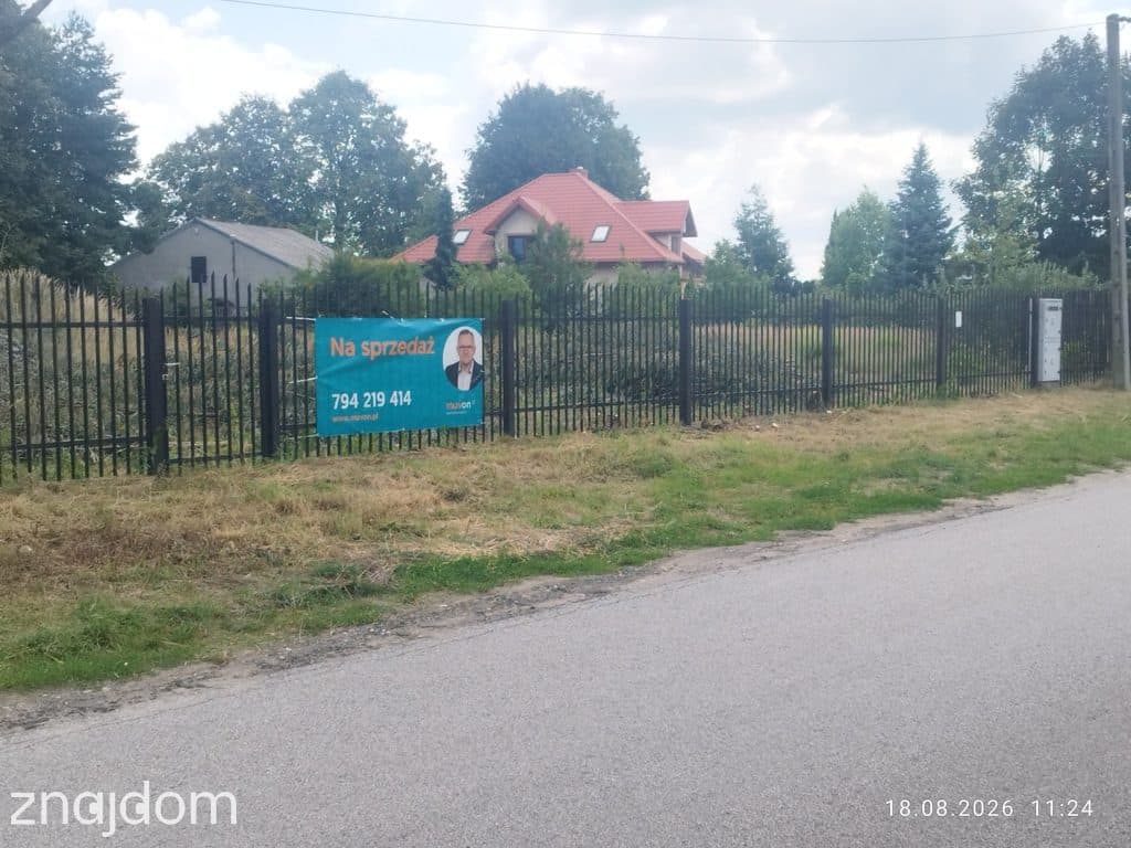 Działka budowlana 2000m2, media, asfalt, ogrodzona - zdjęcie 2