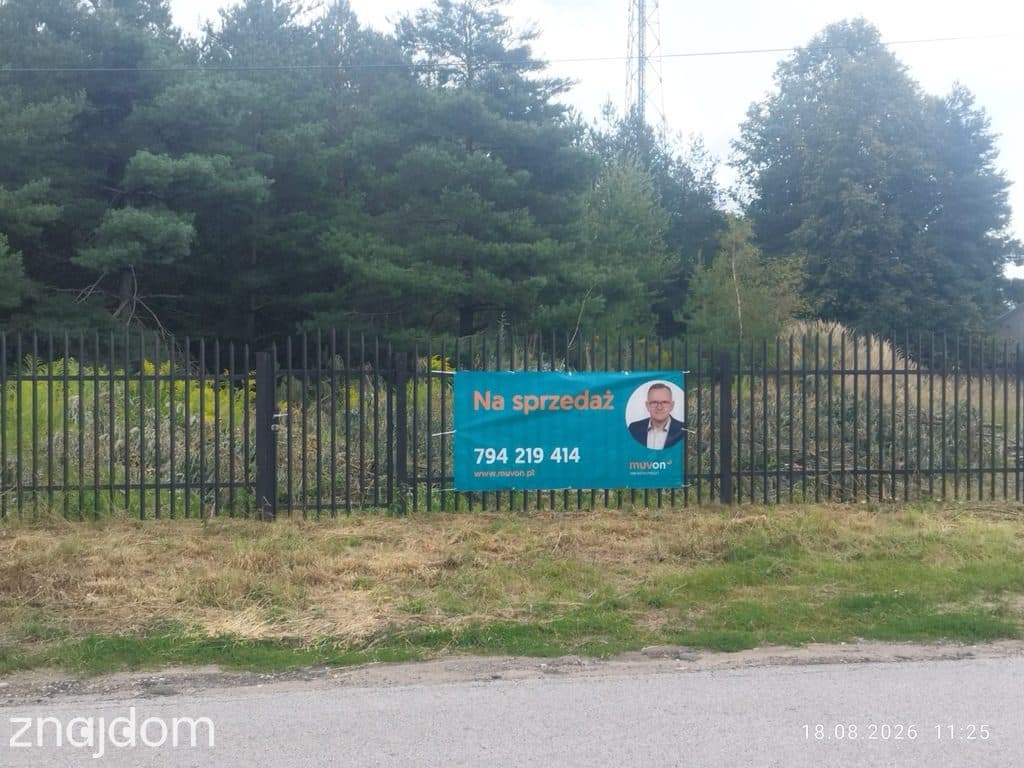 Działka budowlana 2000m2, media, asfalt, ogrodzona