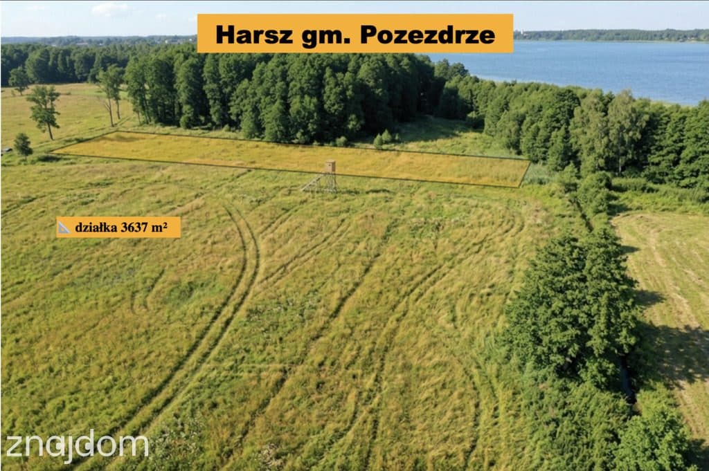 Działka budowlana nad jeziorem - Mazury. - zdjęcie 2