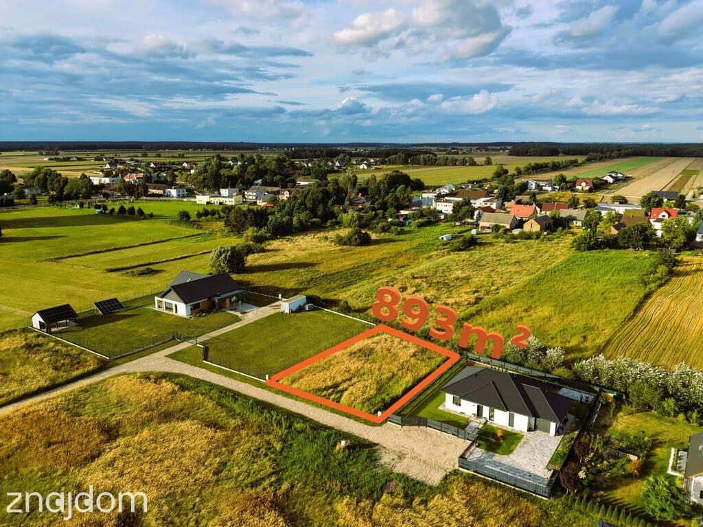 Zamieszkaj w Radzewie! Działka 893 m² czeka - zdjęcie 2