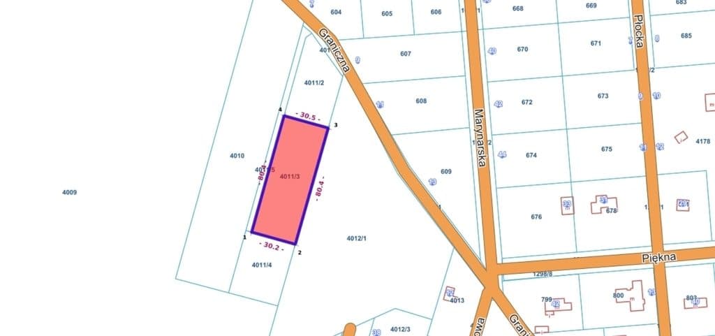 Działka 2442m2 w Sokolnikach-Lesie 150zł/m2 - zdjęcie 5