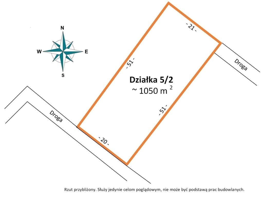 Atrakcyjna działka budowlana 1053 m² – Luboń - zdjęcie 8