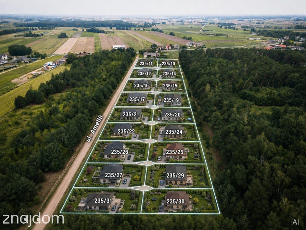 Leśna oaza 1011 m² | Sokolniki-Parcela | MPZP - zdjęcie 3